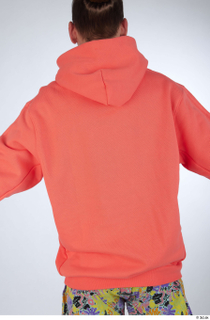 Nigel dressed salmon hoodie sweatshirt sports upper body 0005.jpg